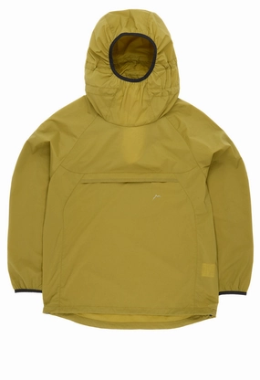 CAYL Men's Packable Stretch Hoody - Dark Moss Minimal Aesthetic