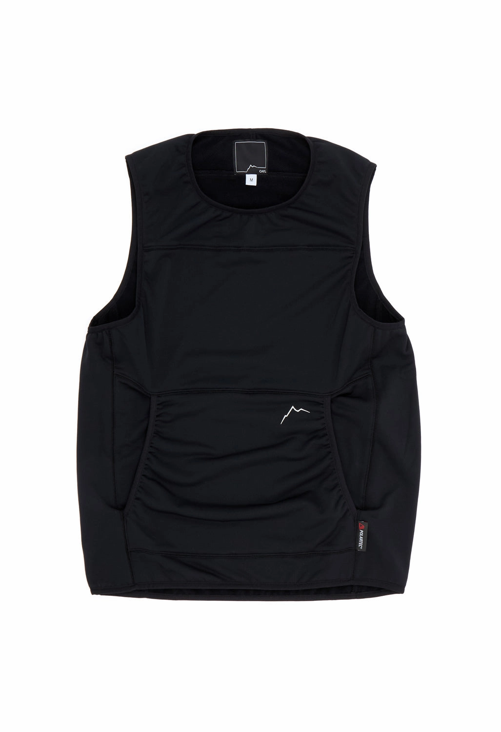 Modern Minimal CAYL Powergrid Vest - Black