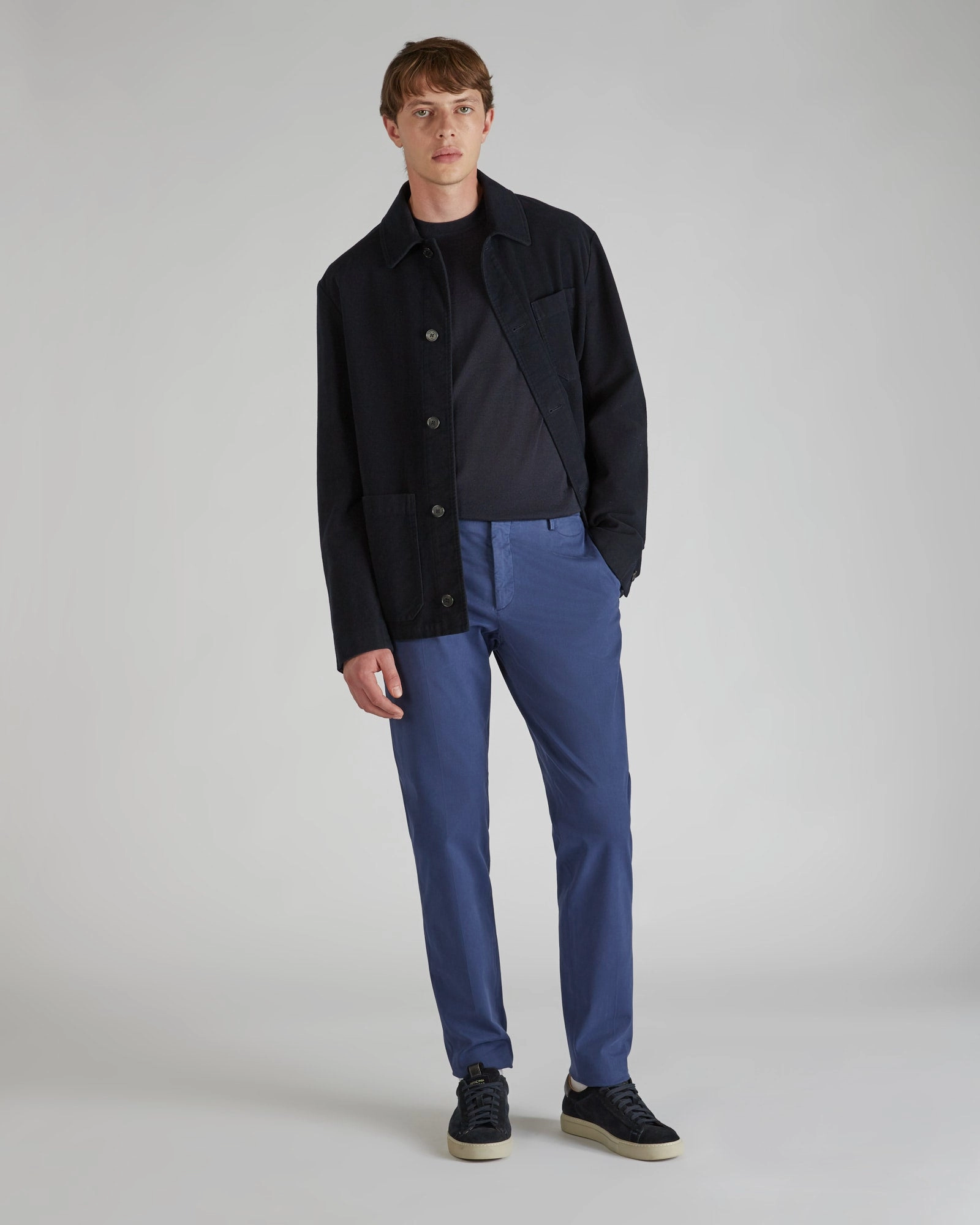 ErgonomicArticulatedDesign ComfortFit Certified tricocell tapered fit trousers