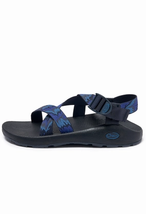 wedge sandals Net Air Chaco Men's Z1?Classic Sandals - Aerial Blue