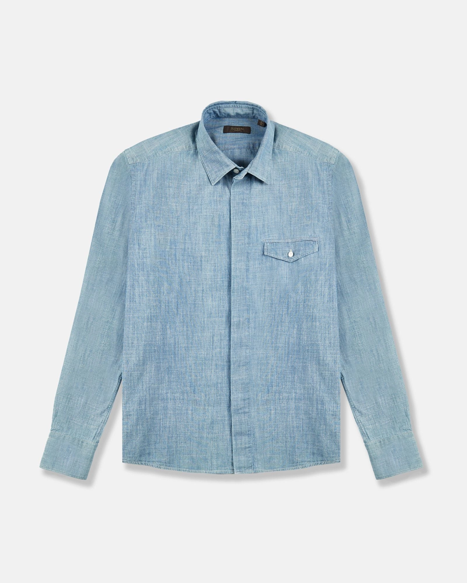 Minimal Design Cocktail Event Casual fit chambray shirt