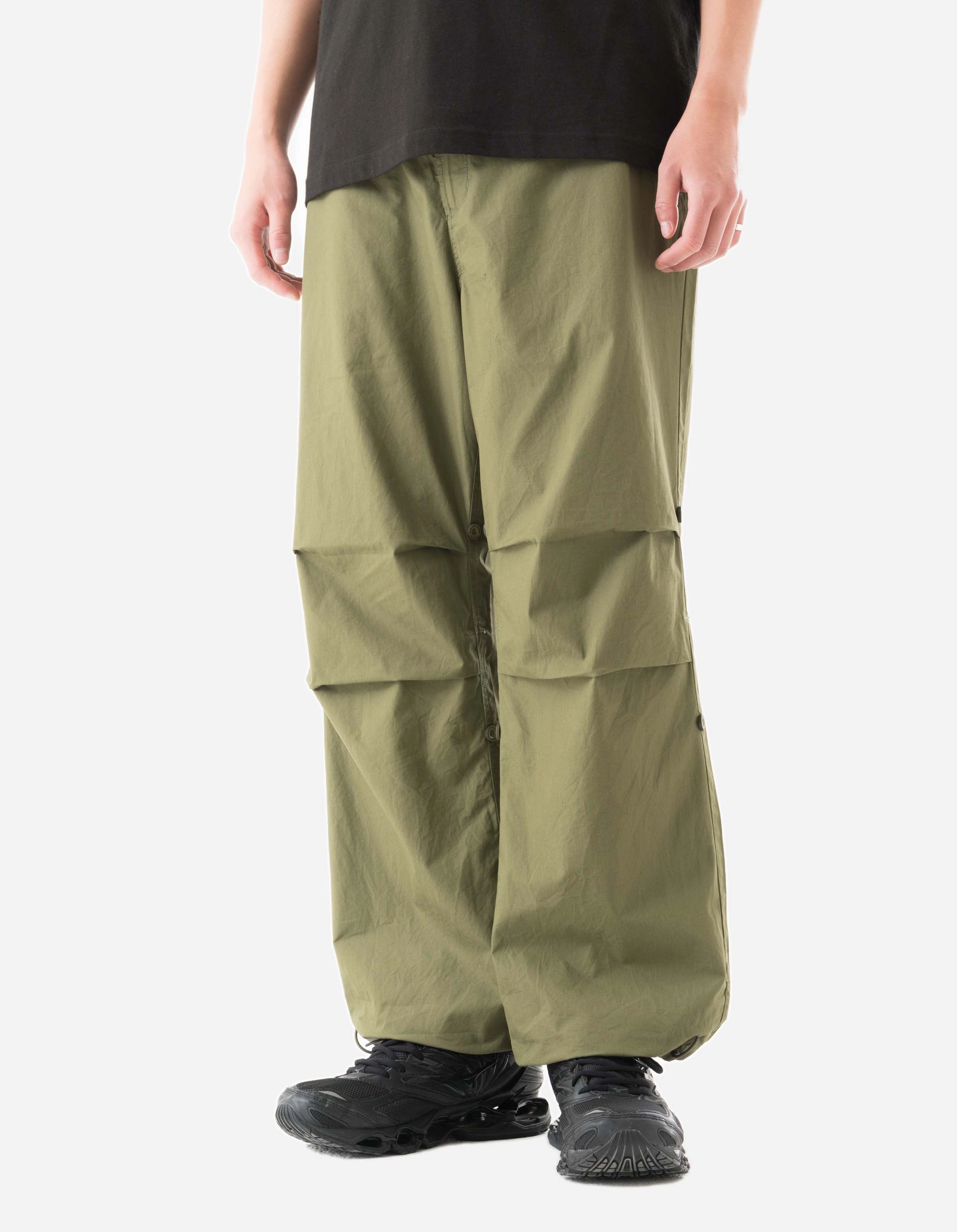 7082 Pointillist Dragon Embroidered Snopants? Olive OG-107F NonSlipGrip Functional Stretch