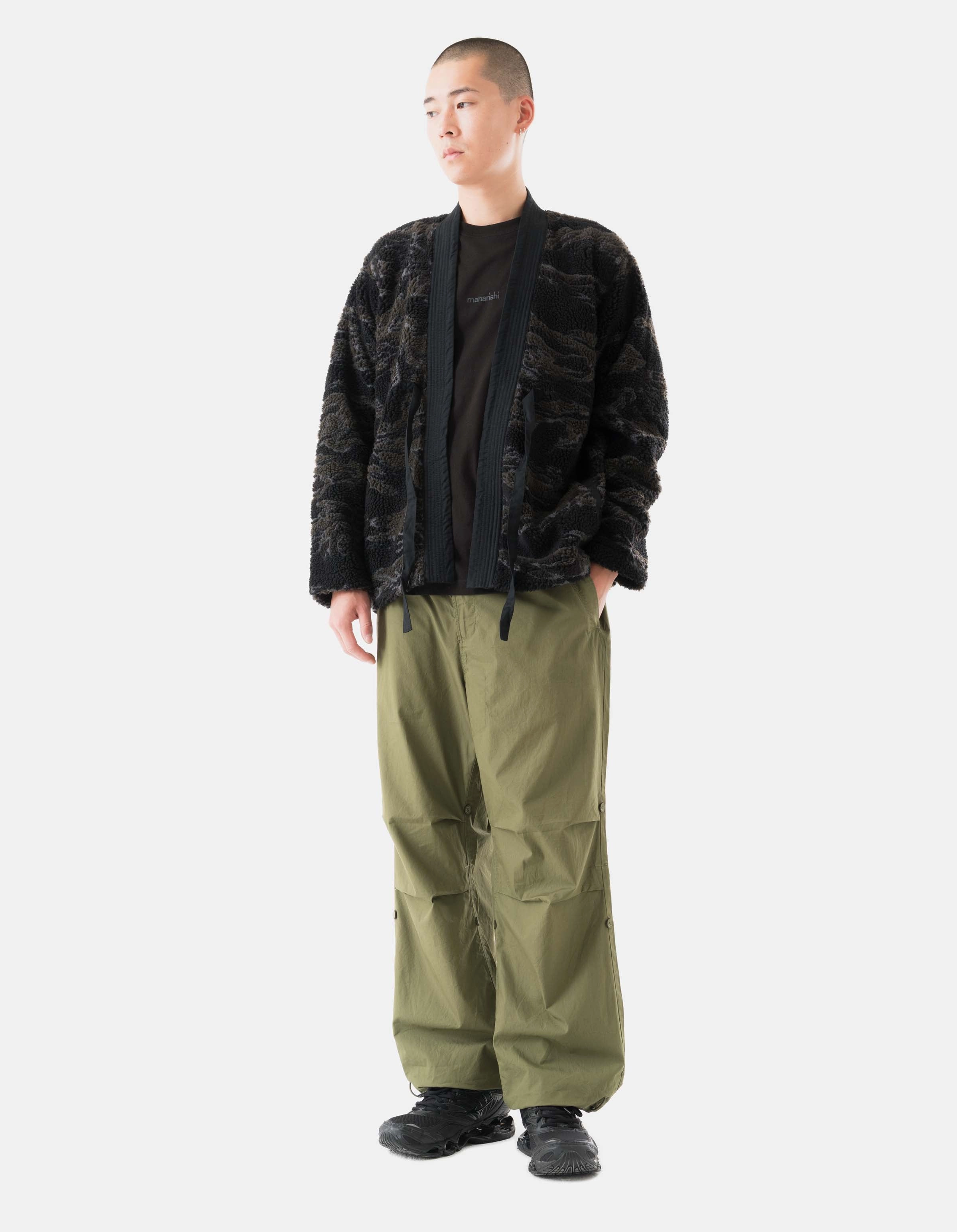 7082 Pointillist Dragon Embroidered Snopants? Olive OG-107F Workout-ready Relaxed Cut
