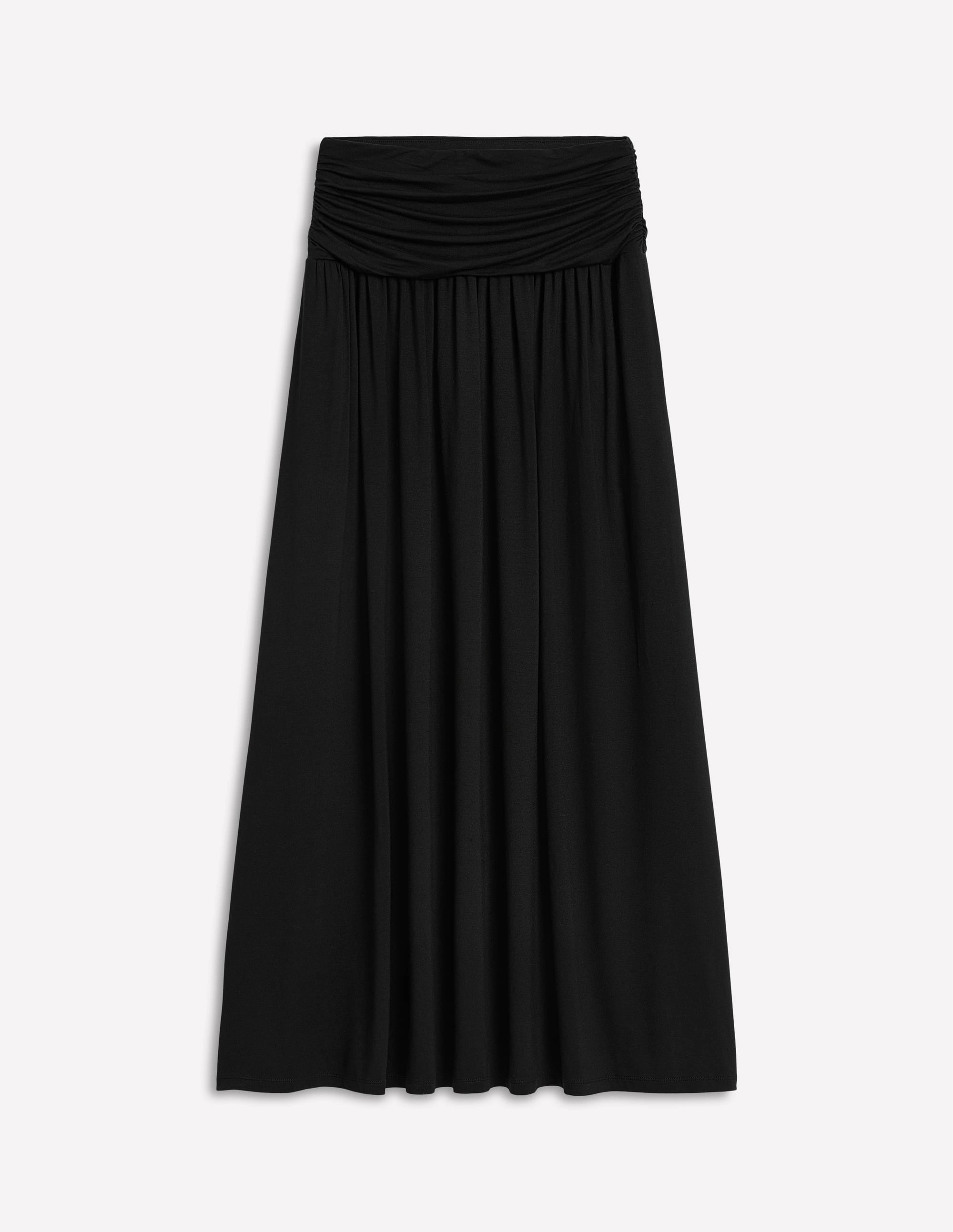 Rosaline Jersey Skirt-Black Stylist Pick Stretchy