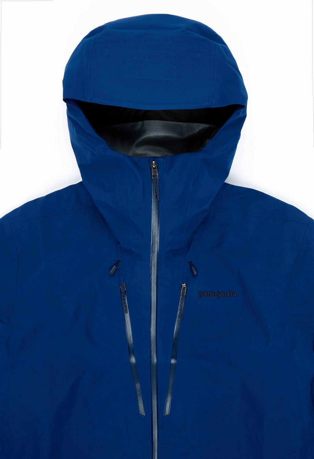 Patagonia Men's Triolet Jacket - Clement Blue Light Reflective Zippers Versatile Layering Weight