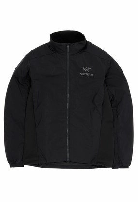 Thermal Lining Tech No Collar Arc'teryx Men's Atom Jacket - Black