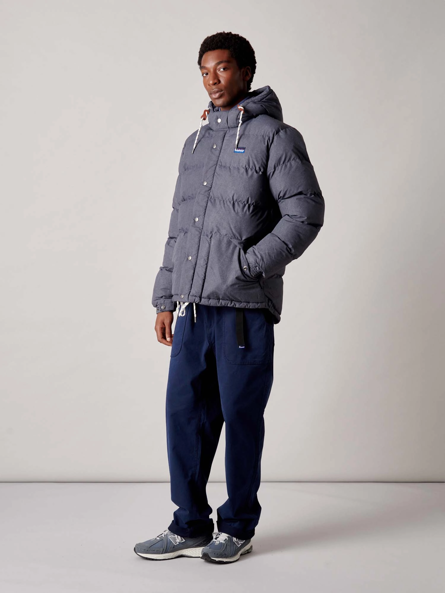 Cold Climate 50th Anniversary Washed Bowerbridge Jacket in Navy Blue