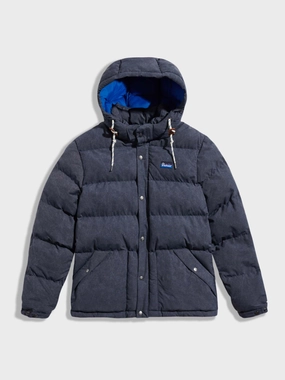Simple Detail 50th Anniversary Washed Bowerbridge Jacket in Navy Blue