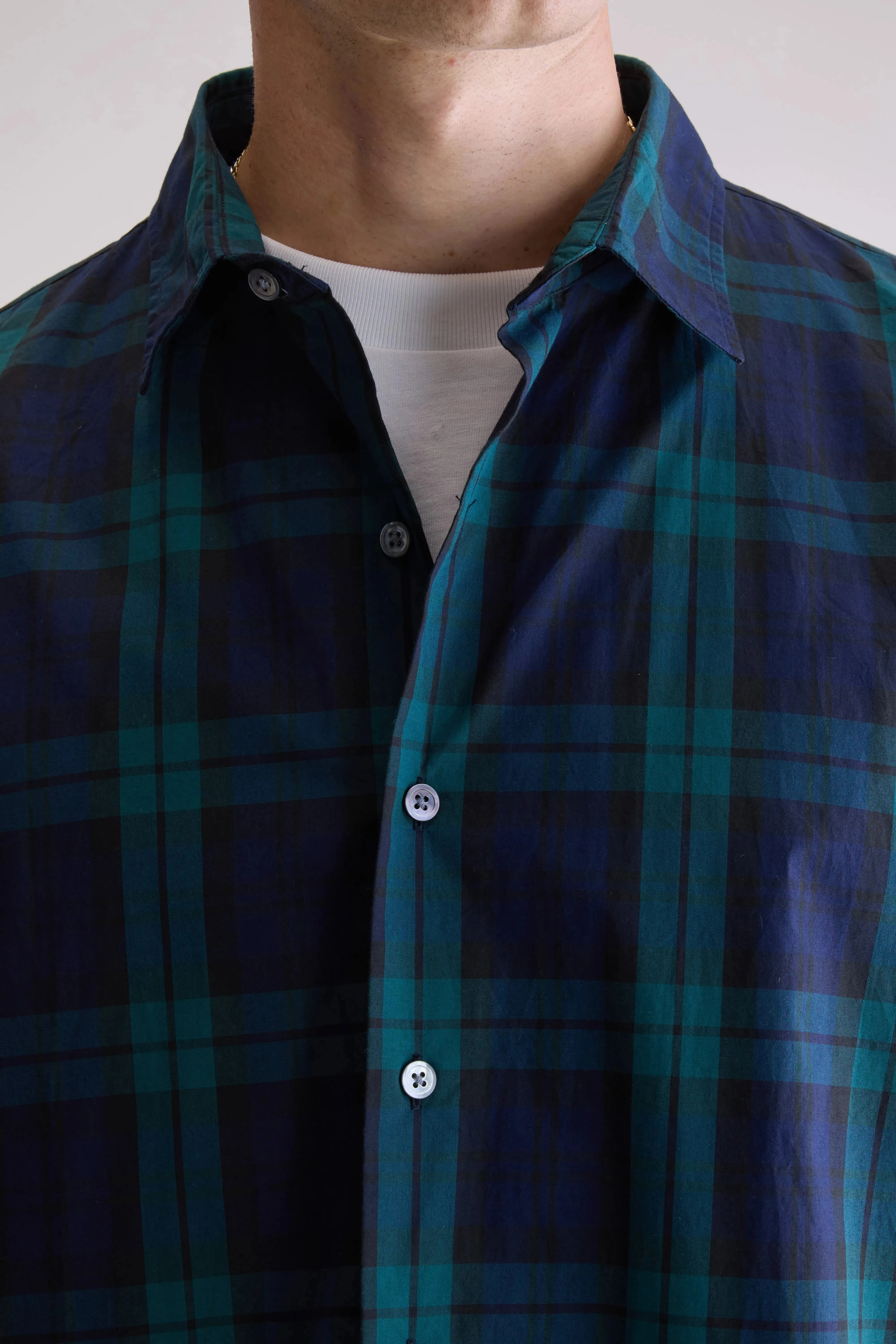 Gollie relaxed shirt (252 / M / CHECK E) Casual Comfort