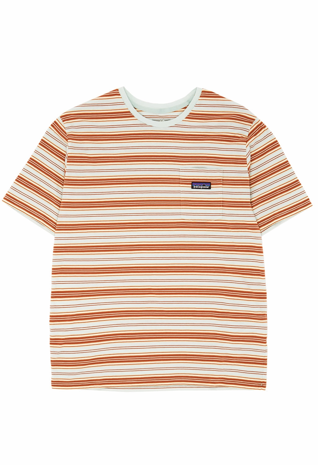 Patagonia Men's Daily Pocket Short Sleeve T-Shirt - Summer Camp: Rinsed Green Everyday Fashion