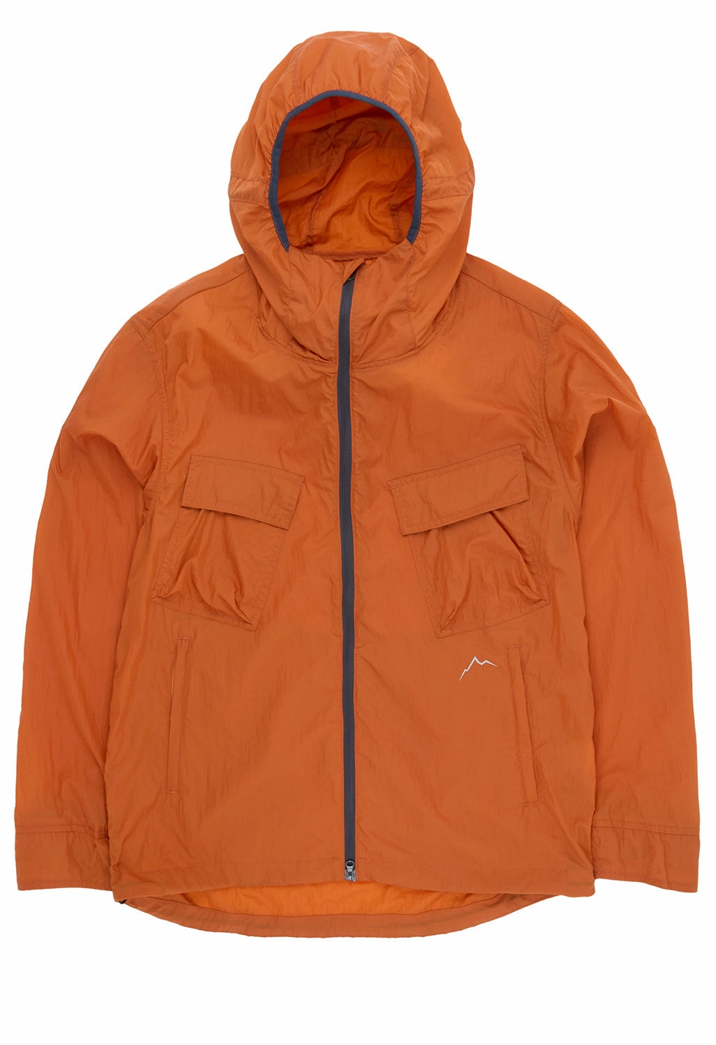 Zipper Guard Weatherproofing Everyday Layers Nylon Washer Jacket - Orange