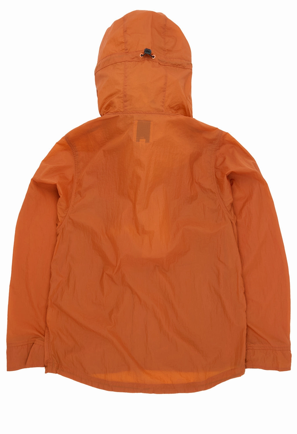 Nylon Washer Jacket - Orange Matte Surface Texture