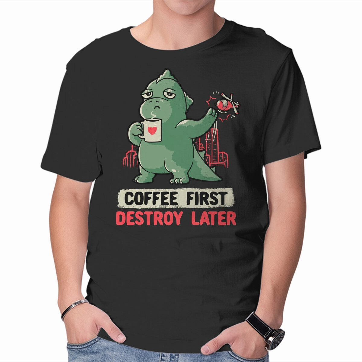 Coffee First Destroy Later Soft Feel