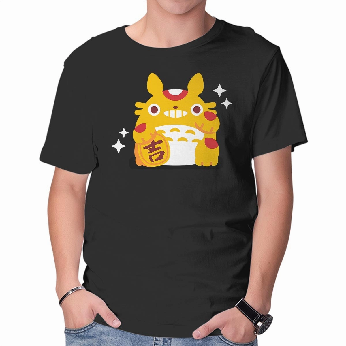 Layered Collar StretchReinforcedArmholes My Neighbor Maneki-Neko