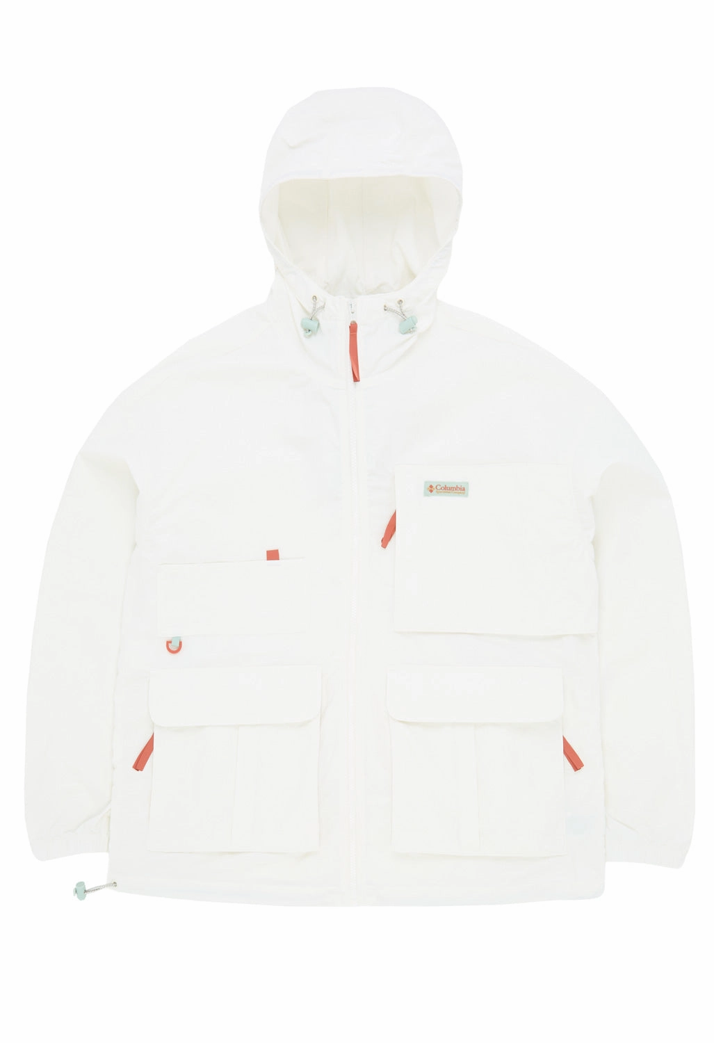 Columbia Men's Cove Beach Windbreaker - Sea Salt Heat Reflective Lining Wrinkle Free Material