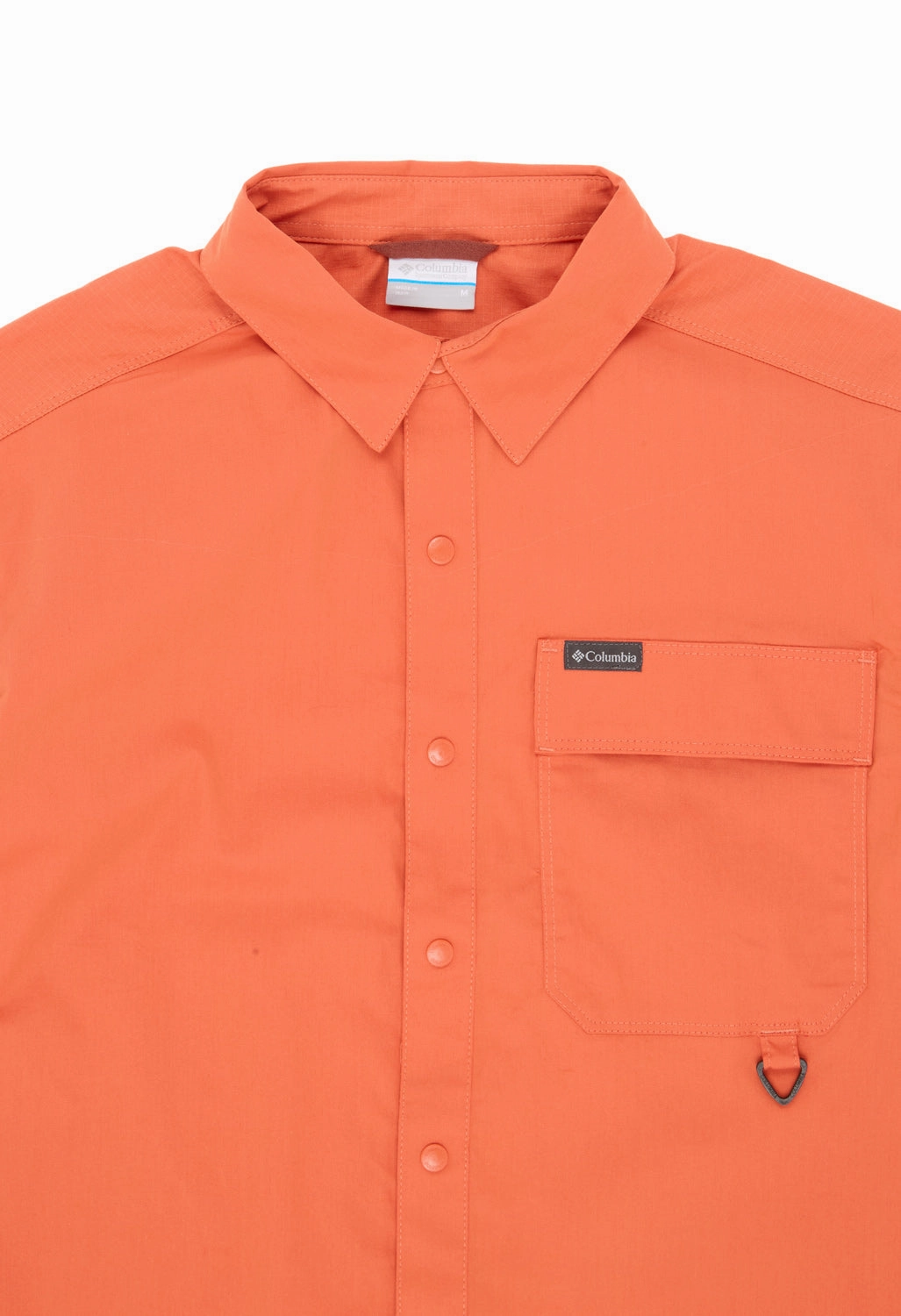 Hiking Gear Water Repellent Finish Columbia Men's Landroamer Twill Short Sleeve Shirt - Tuscan
