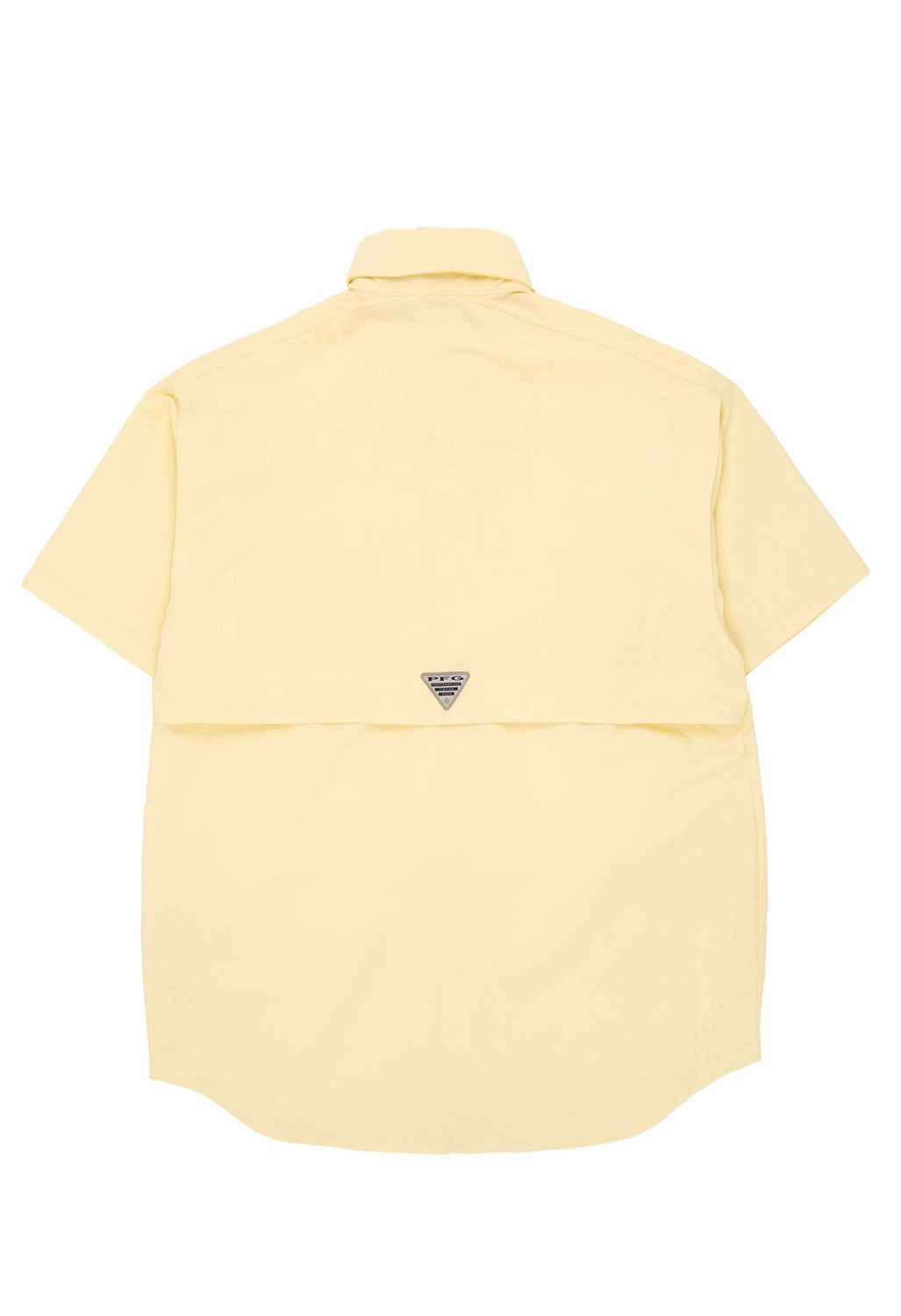 Wardrobe Must-Have Dynamic Design Columbia Men's PFG Bahama II Short Sleeve Shirt - Lemon Wash