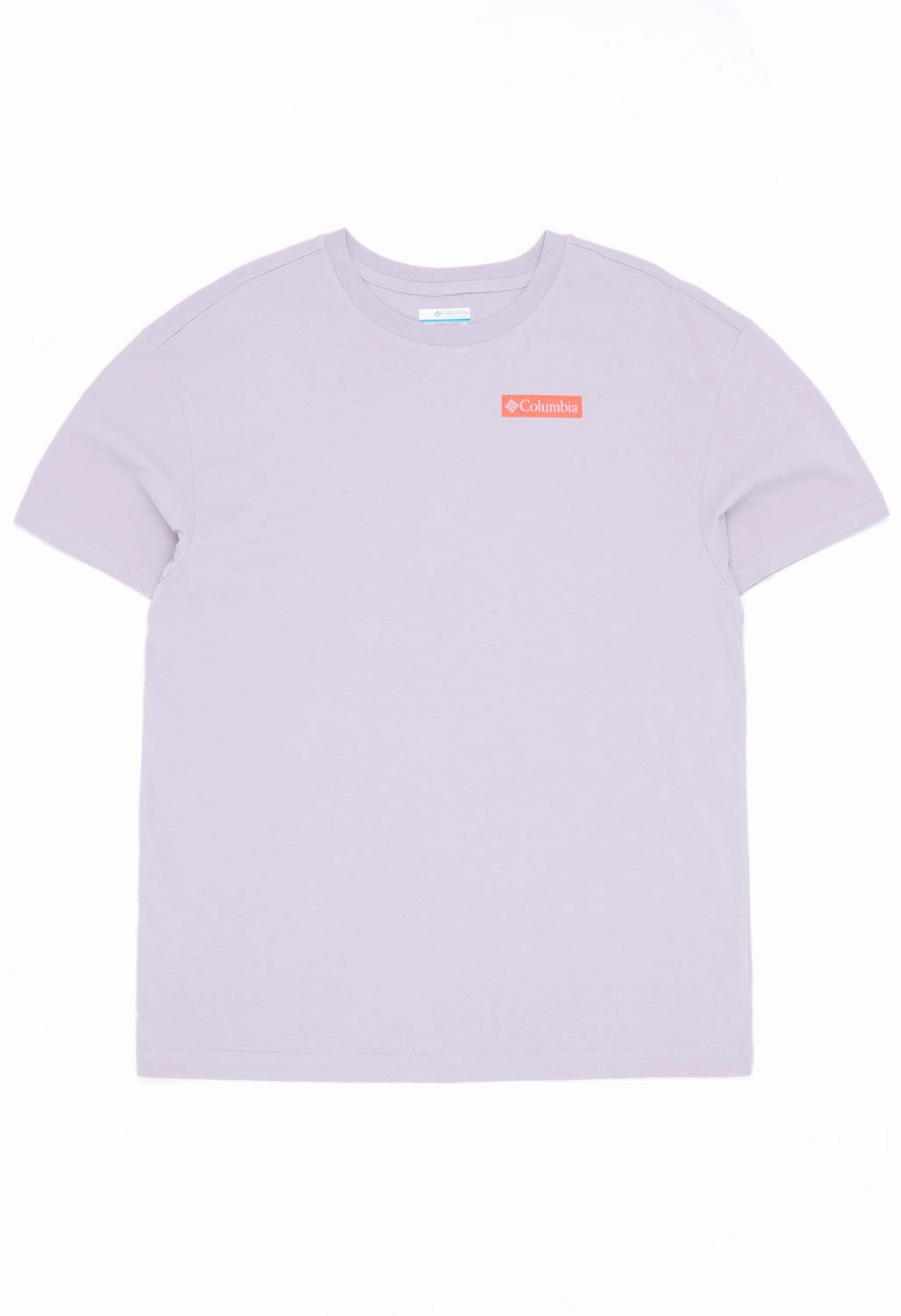 Columbia Women's Rolling Bend Graphic Oversize T-Shirt - Lavender Pearl, Mountainview Easy Comfort