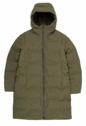 Flexible Armholes ShrinkResistantFabric Patagonia Jackson Glacier Women's Parka Jacket - Basin Green