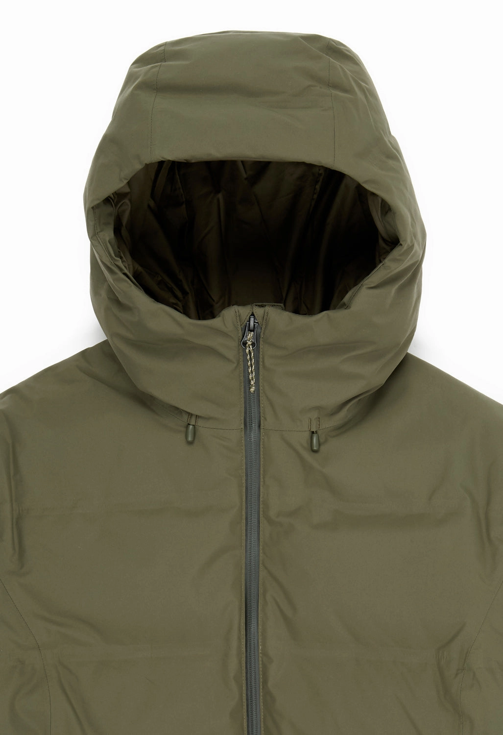 Sealed Seams Reinforced Collar Structure Patagonia Jackson Glacier Women's Parka Jacket - Basin Green