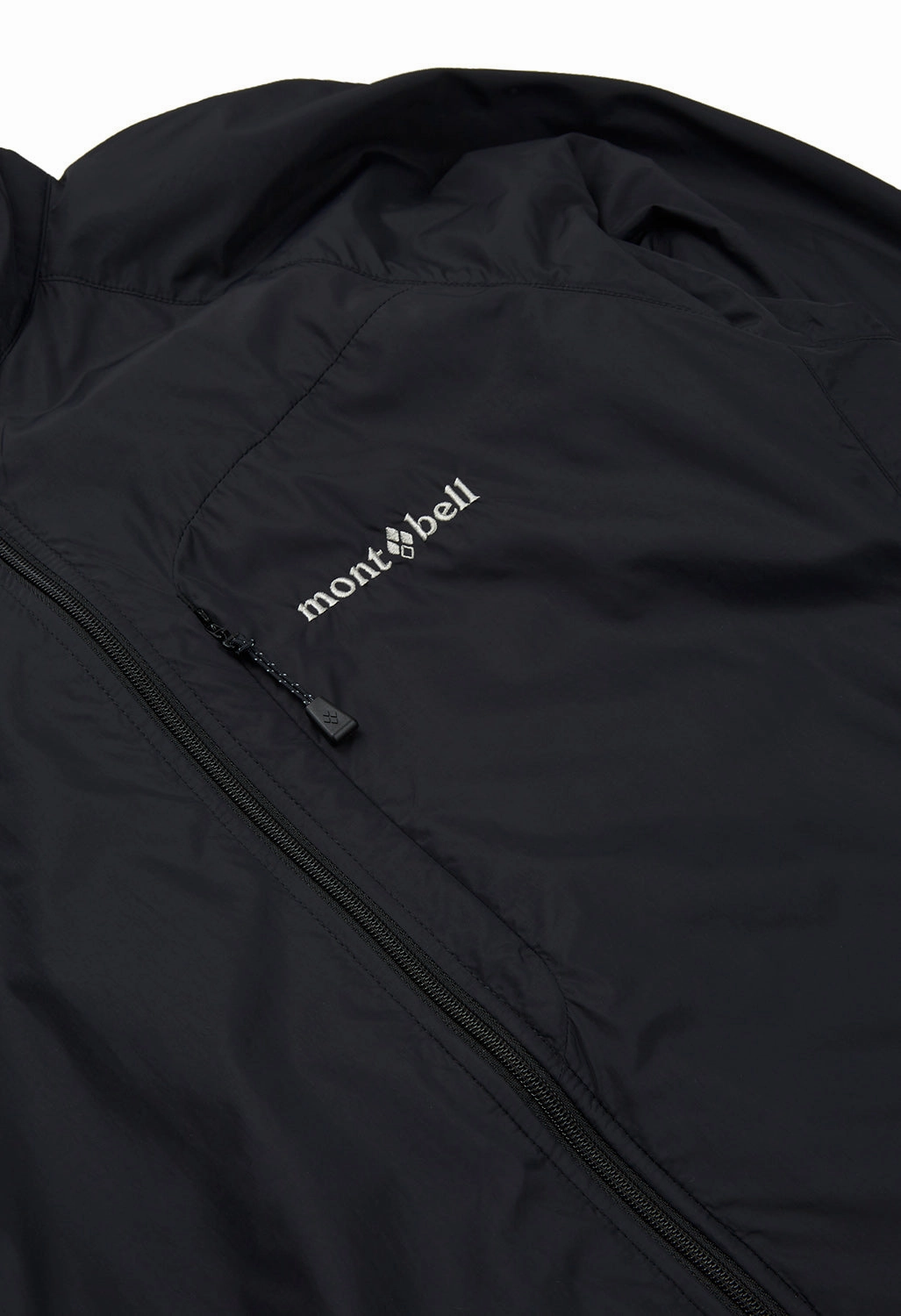 Montbell Men's Light Shell Outer Jacket - Black Sealed Seams High End Look