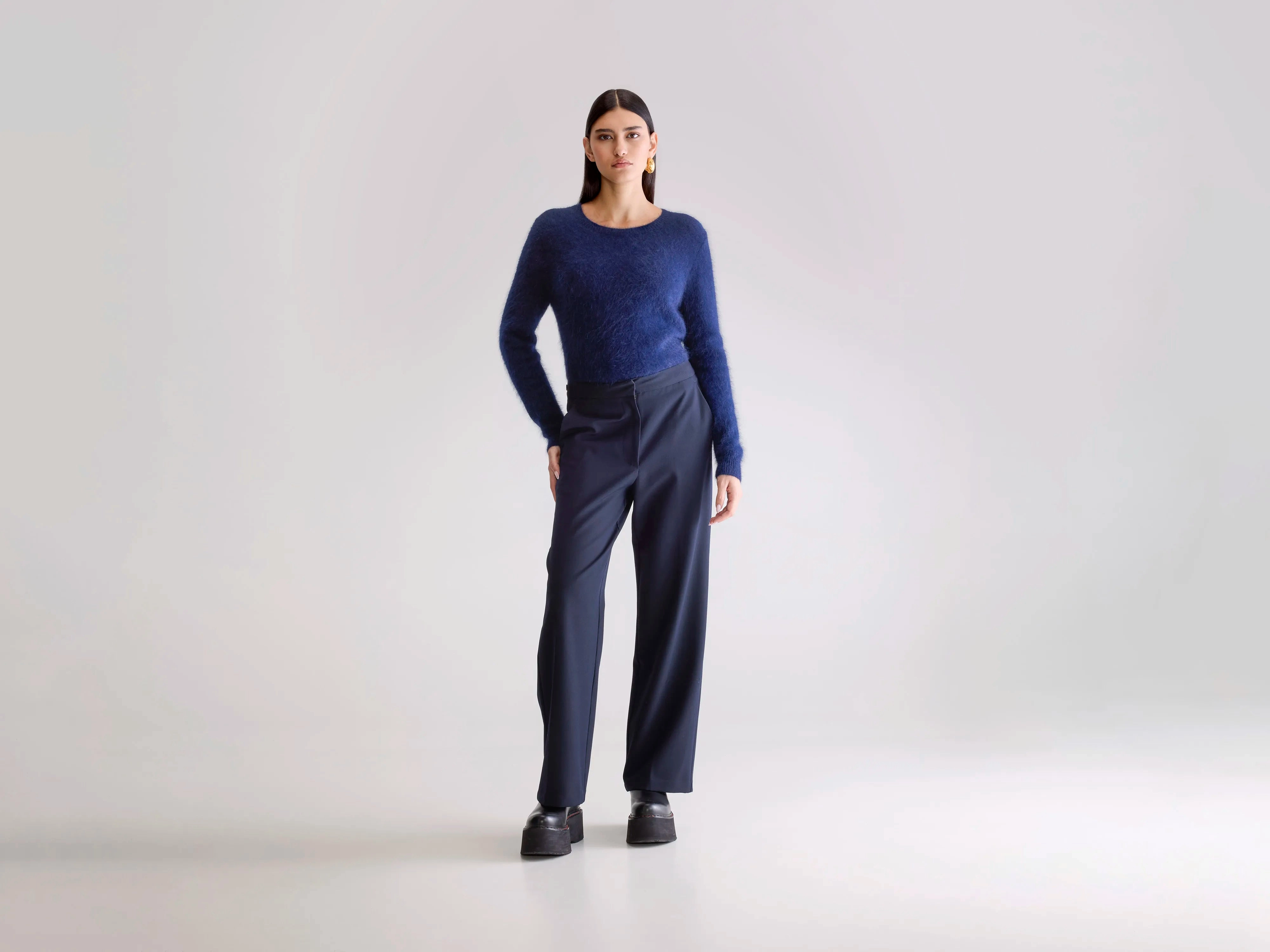 Sunrise straight trousers (252 / W / AMERICA) Premium Look