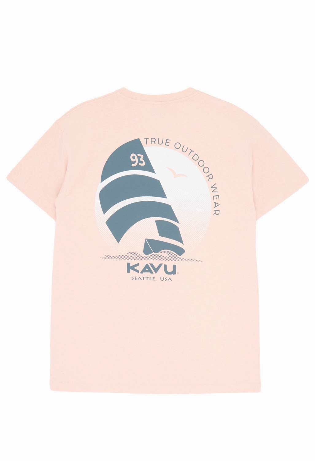 KAVU Men's Rudder Tee - Frappe Non Irritating Tags