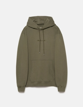 4622 Maharishi Organic Hooded Sweat Olive product festival wearability