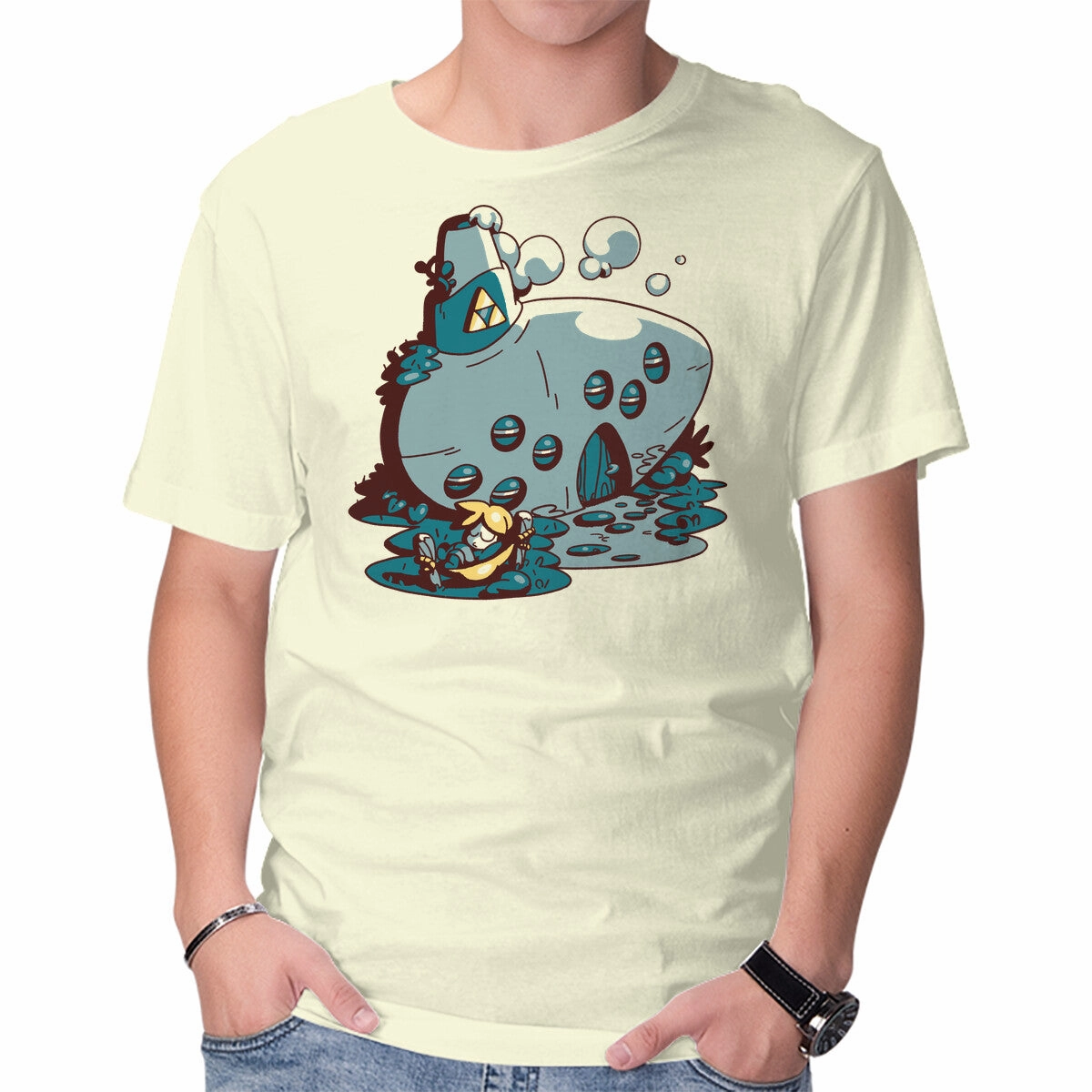 contrast All Day Wear Ocarina Resting Cabin