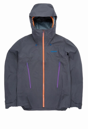 Oversized Fit Heavy Duty Buckle Patagonia Men's Super Free Alpine Jacket - Forge Grey