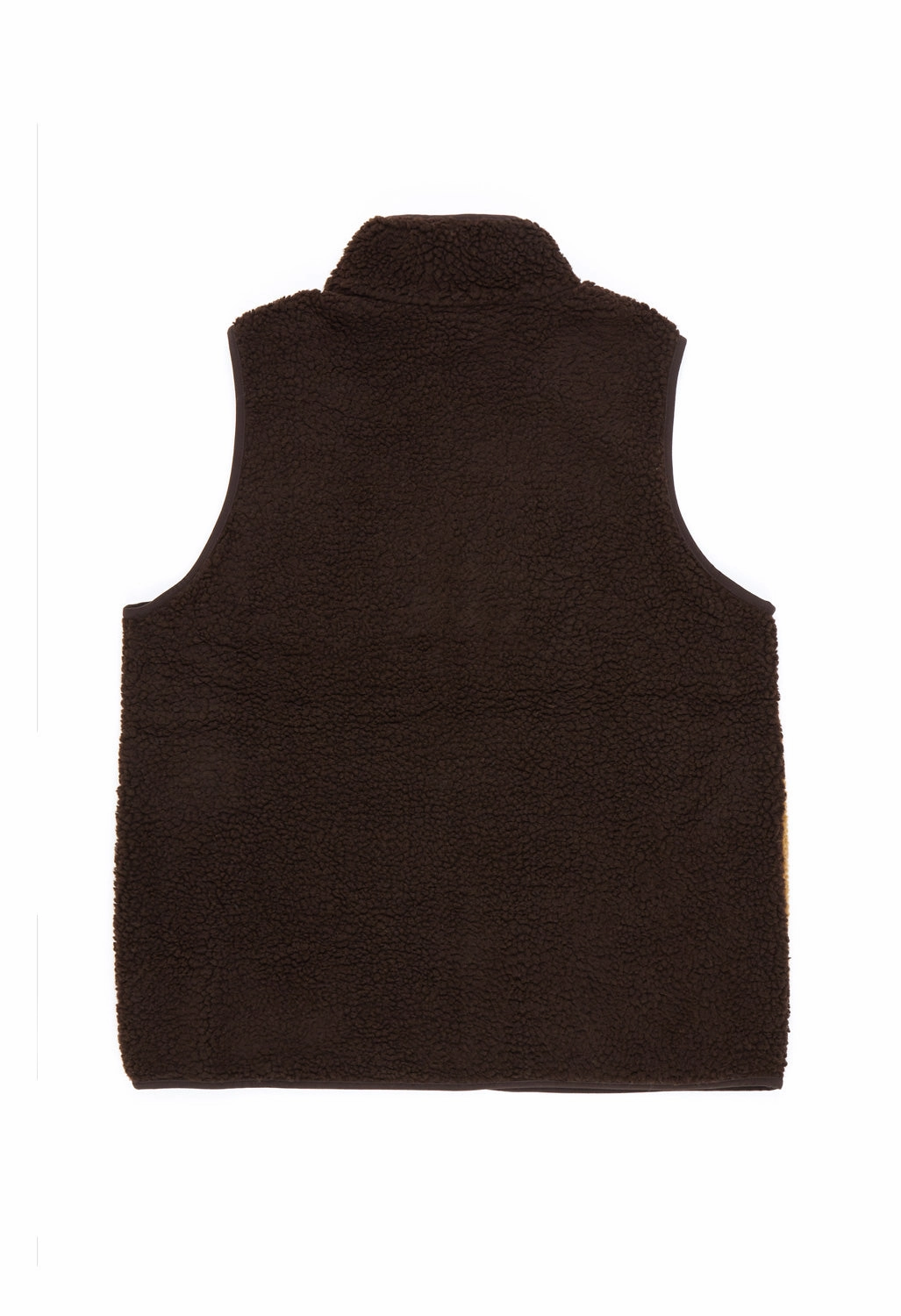 KAVU Men's Cooper Fleece Vest - Wild Wood Block Heat Reflective Layer