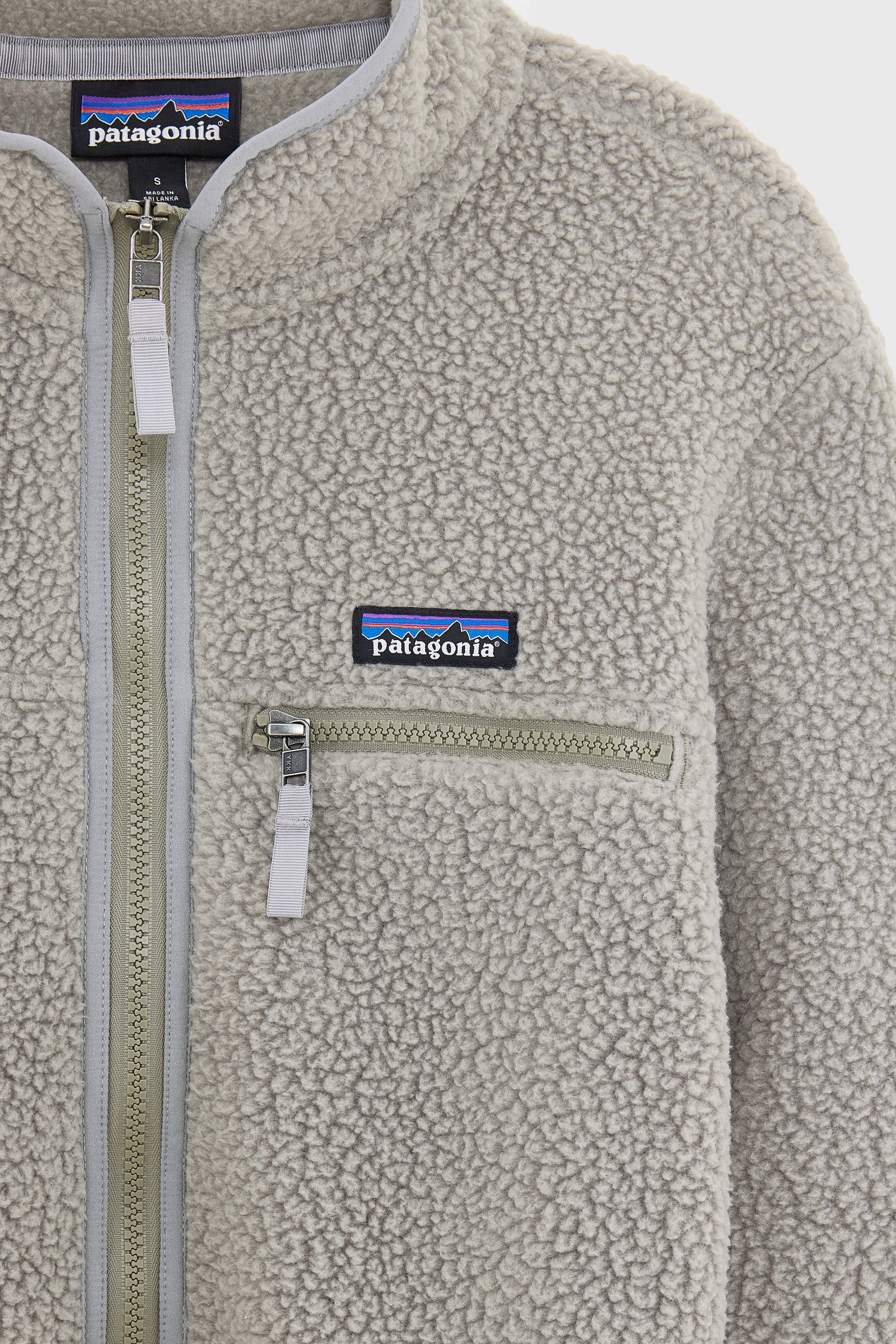 DualLayer Weave Easy Care Machine Washable Women's Retro Pile Fleece Jacket (251 / W / GREEN)