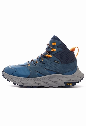 Weekend Trek Adventurous Spirit Hoka Anacapa Mid GORE-TEX Men's Boots - Real Teal/Outer Space