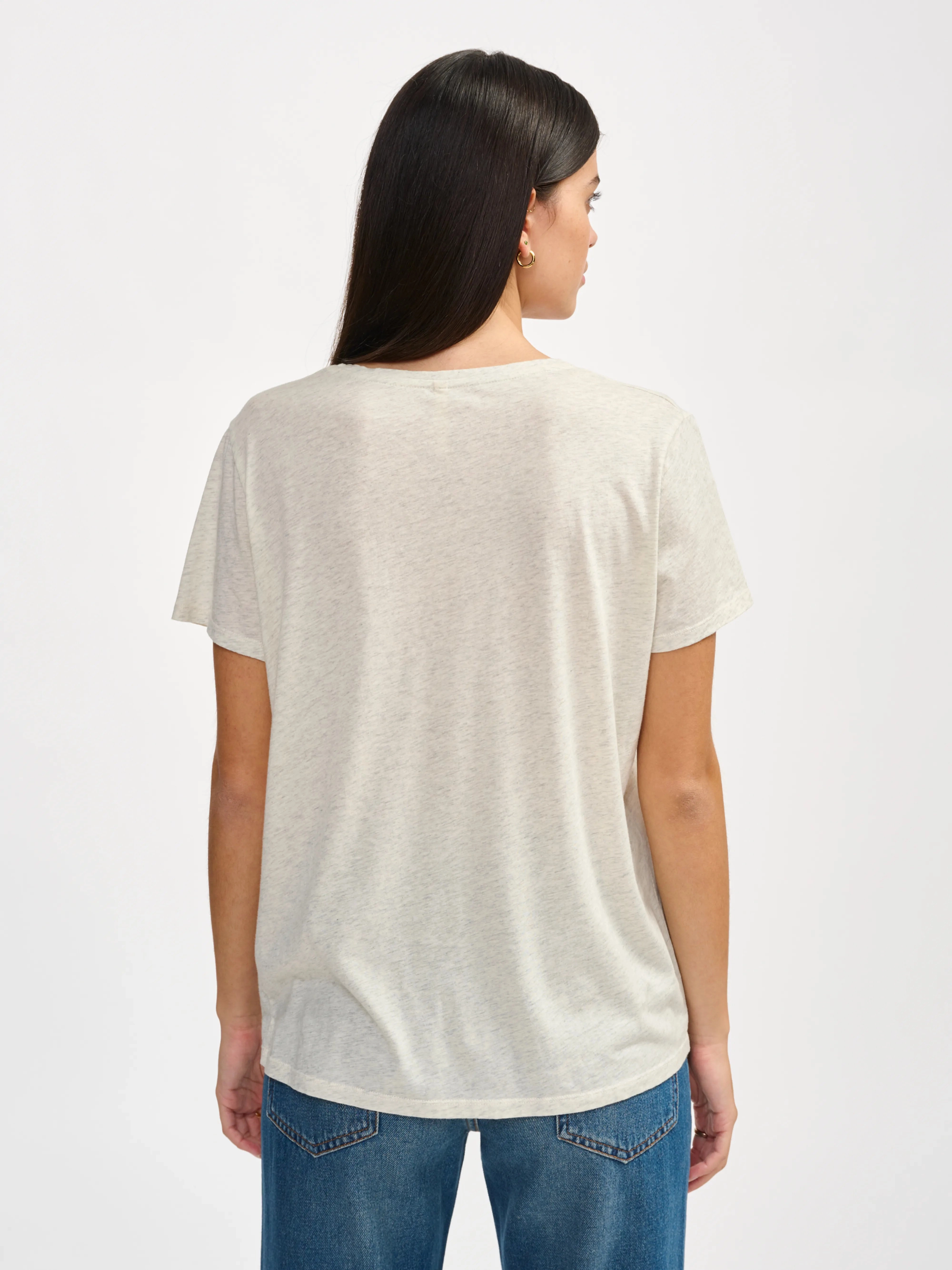 Covi short-sleeve t-shirt (242 / W / OYSTER) Stylish Tank EcoFriendlyMaterial