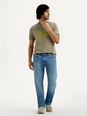 Professional Wear Weekend Warrior Men's 555 Light Indigo Loose Fit Mid Rise Jeans