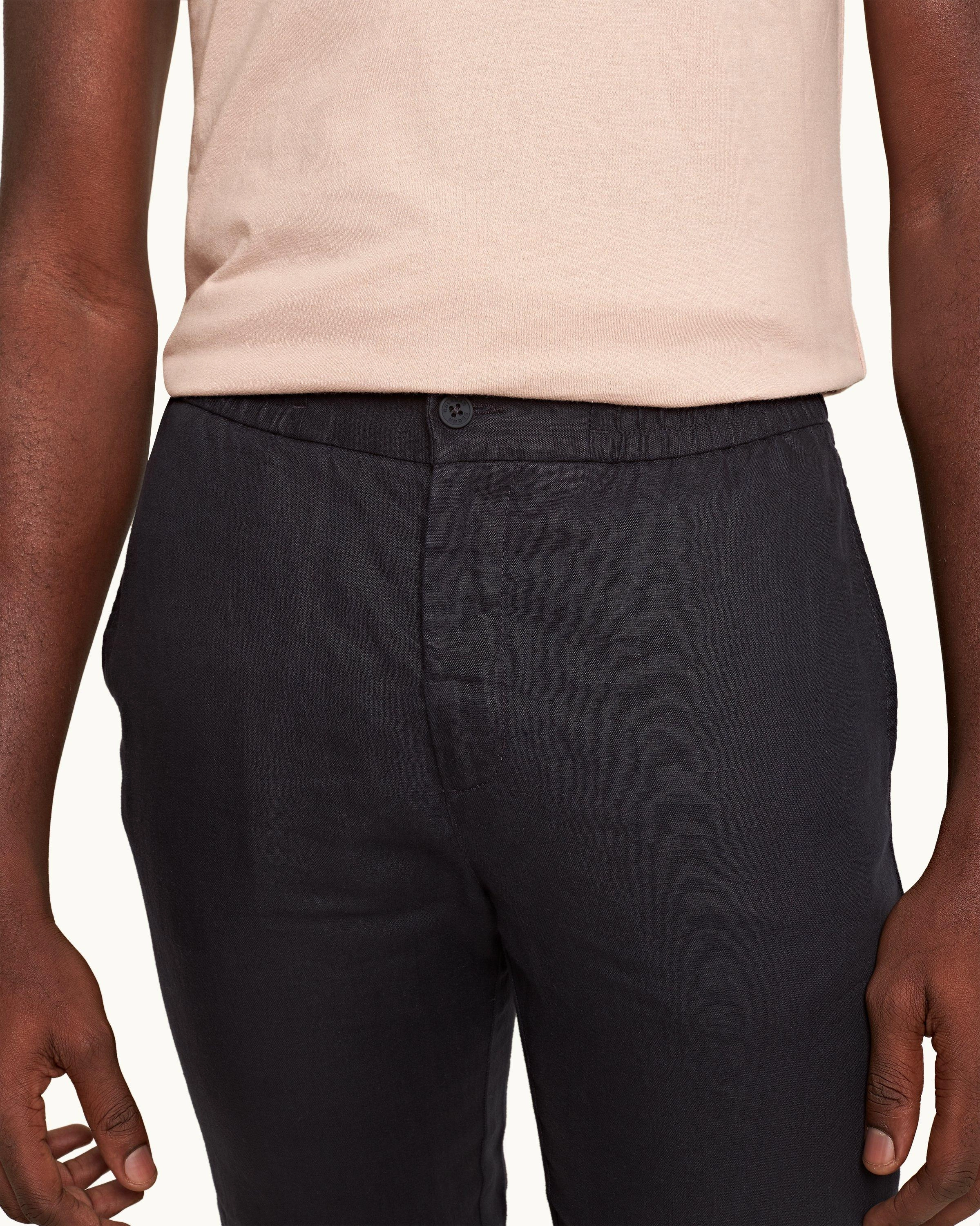 Dark wash Versatile Fashion Cornell Linen