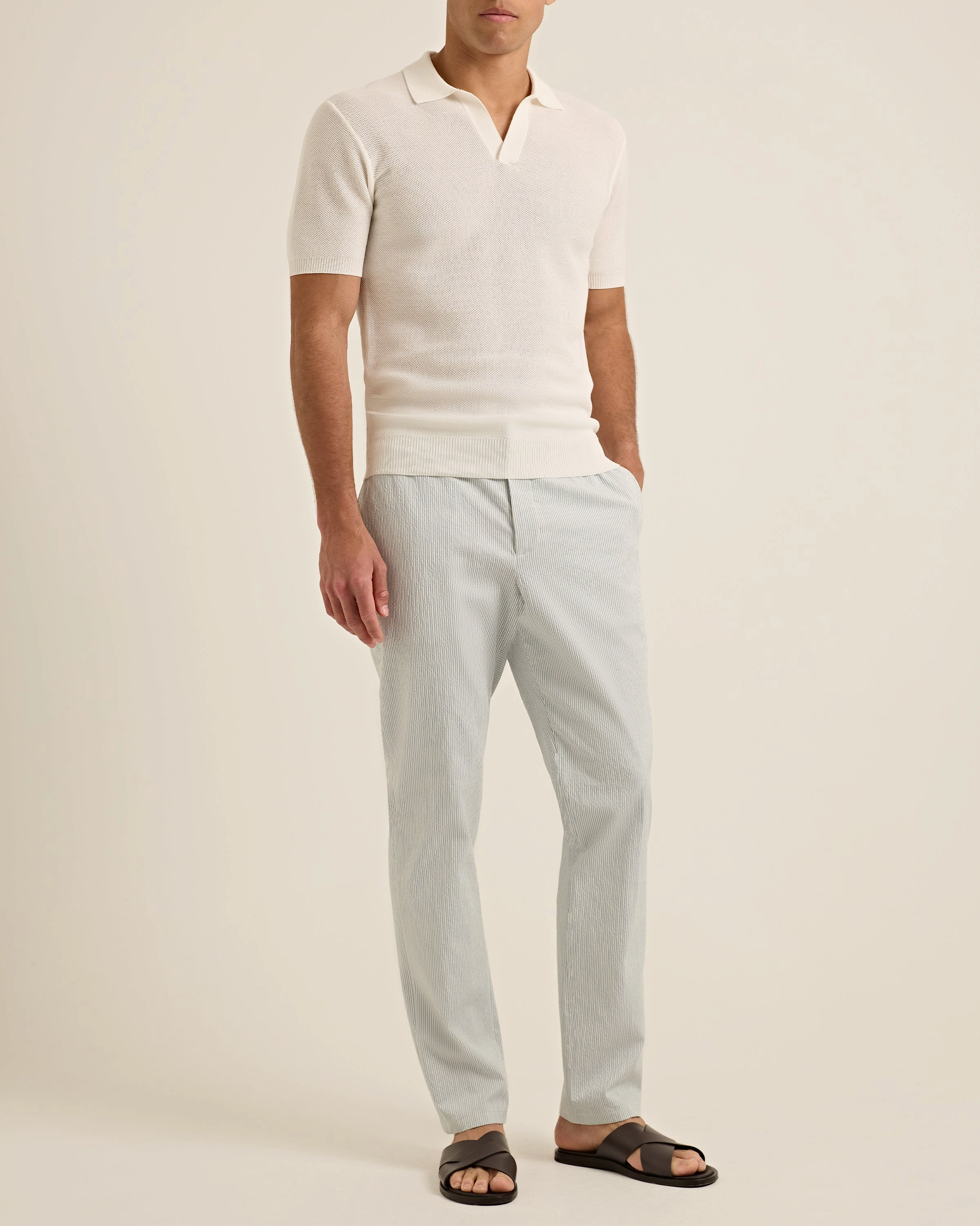 Cornell Seersucker Layer-Friendly Fit