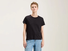 Covi short-sleeve t-shirt (242 / W / OFF BLACK) Wrinkle Resistant Textile WaterResistant