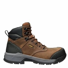 MEN'S EVANSTON 6" WATERPROOF EH CARBON TOE Distressed finish