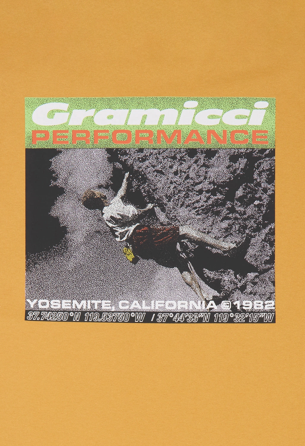 Essential Clothing Gramicci Performance Tee - Mustard