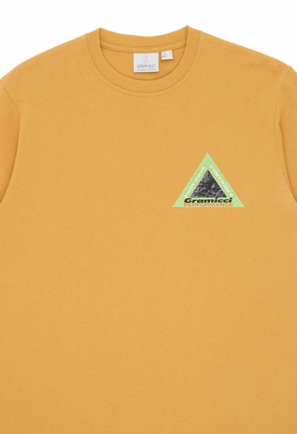 Breathable Wear Fit Gramicci Performance Tee - Mustard