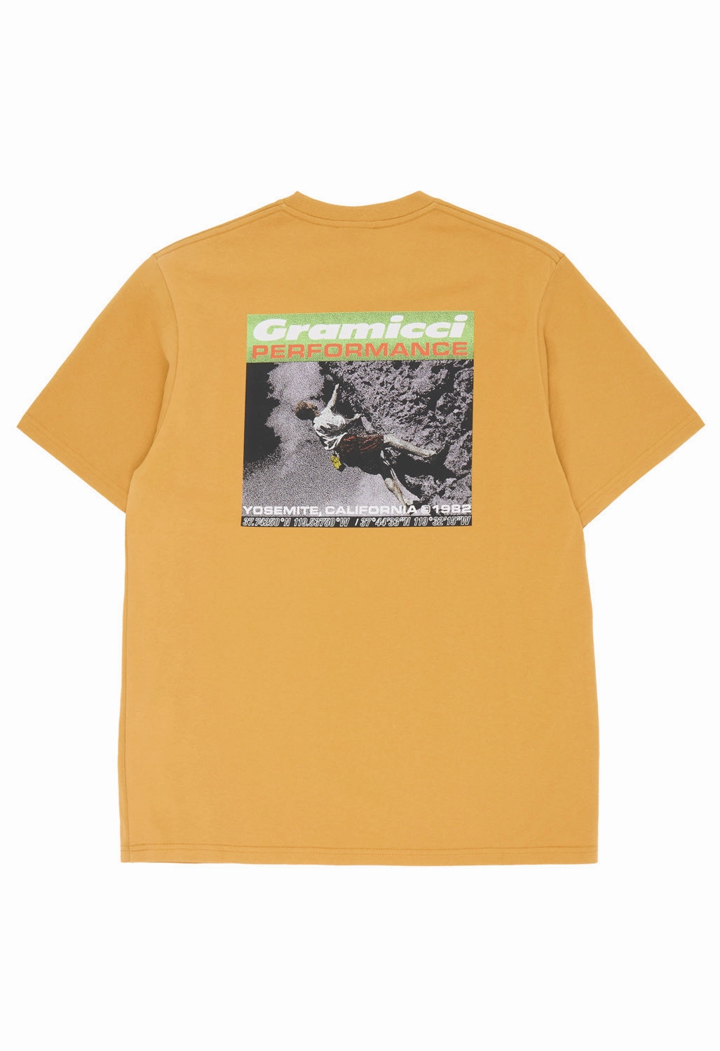 Abstract mystery Everyday Fit Gramicci Performance Tee - Mustard