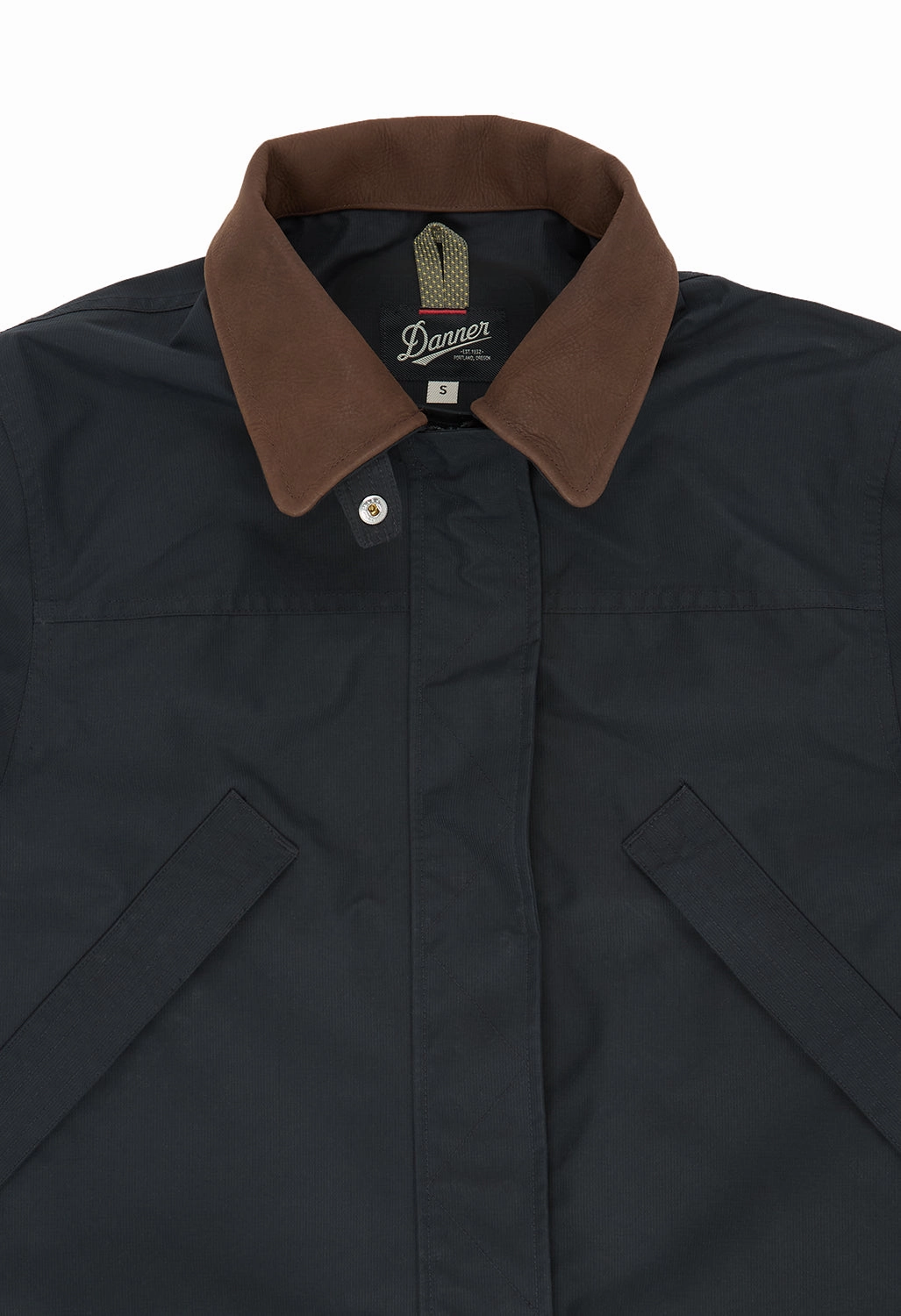 Matte Surface Texture Quick Release Buckle Danner Women's Woodsman 2L GTX Jacket - Black