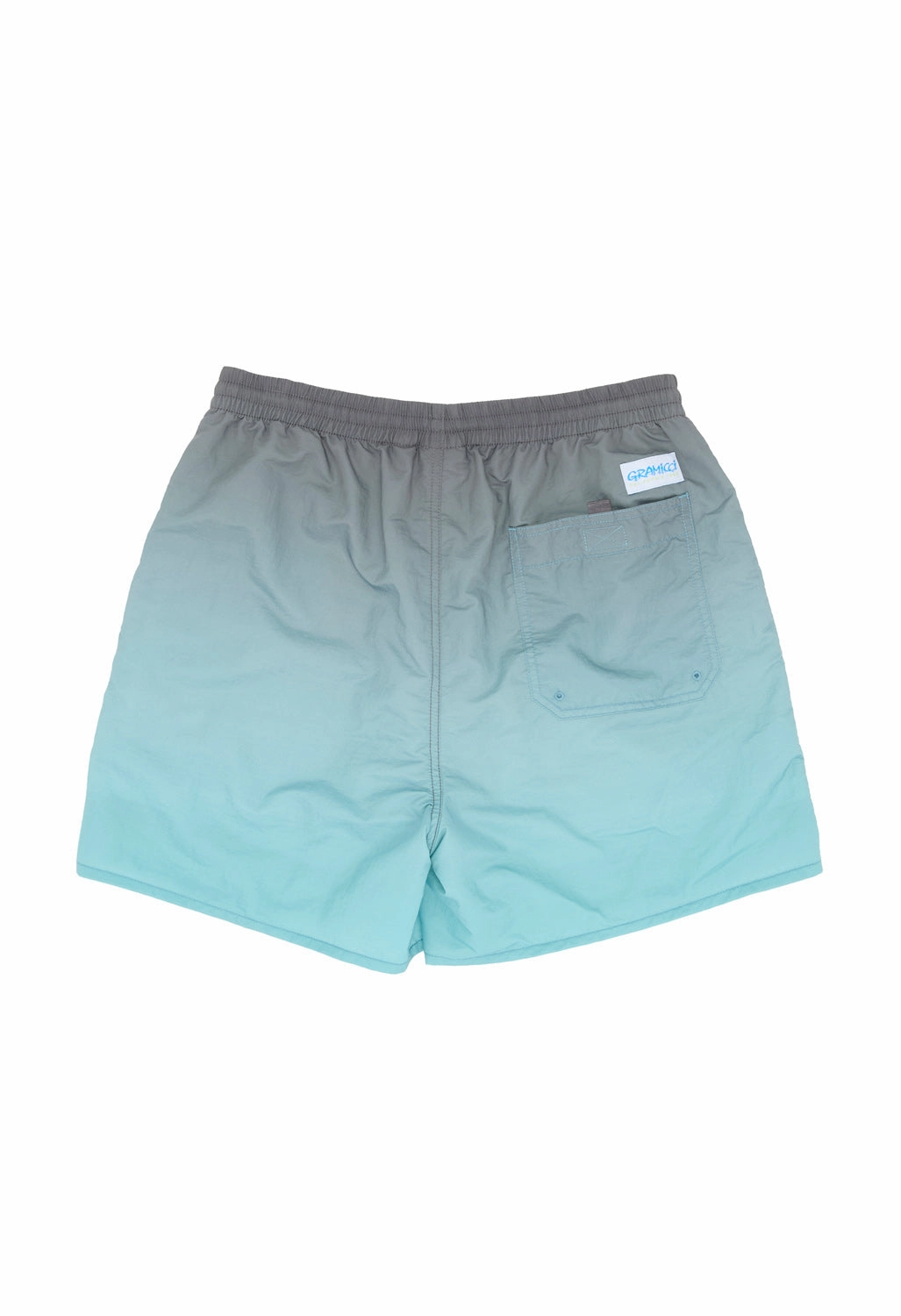 Gramicci Men's Tide Swim Shorts - Blue Gradient Tailored Fit