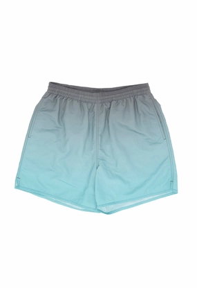 Gramicci Men's Tide Swim Shorts - Blue Gradient Breezy Vibe Anti-bacterial