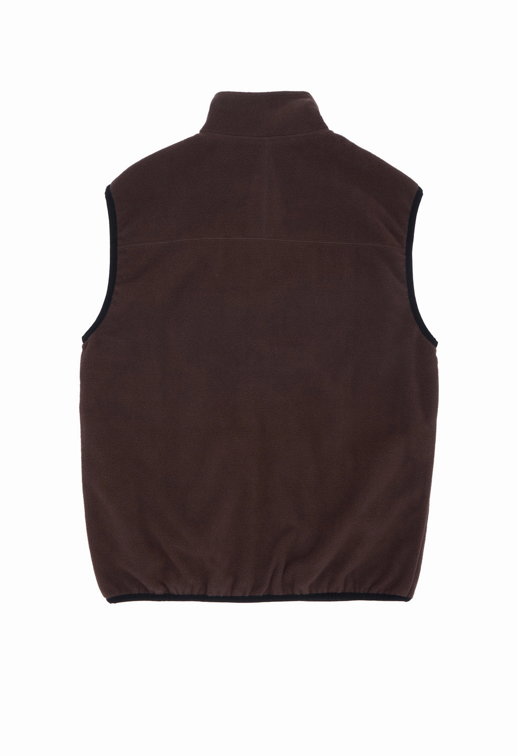 Wrinkle Free Fabric Gramicci Men's Thermal Fleece Reversible Vest - Tobacco