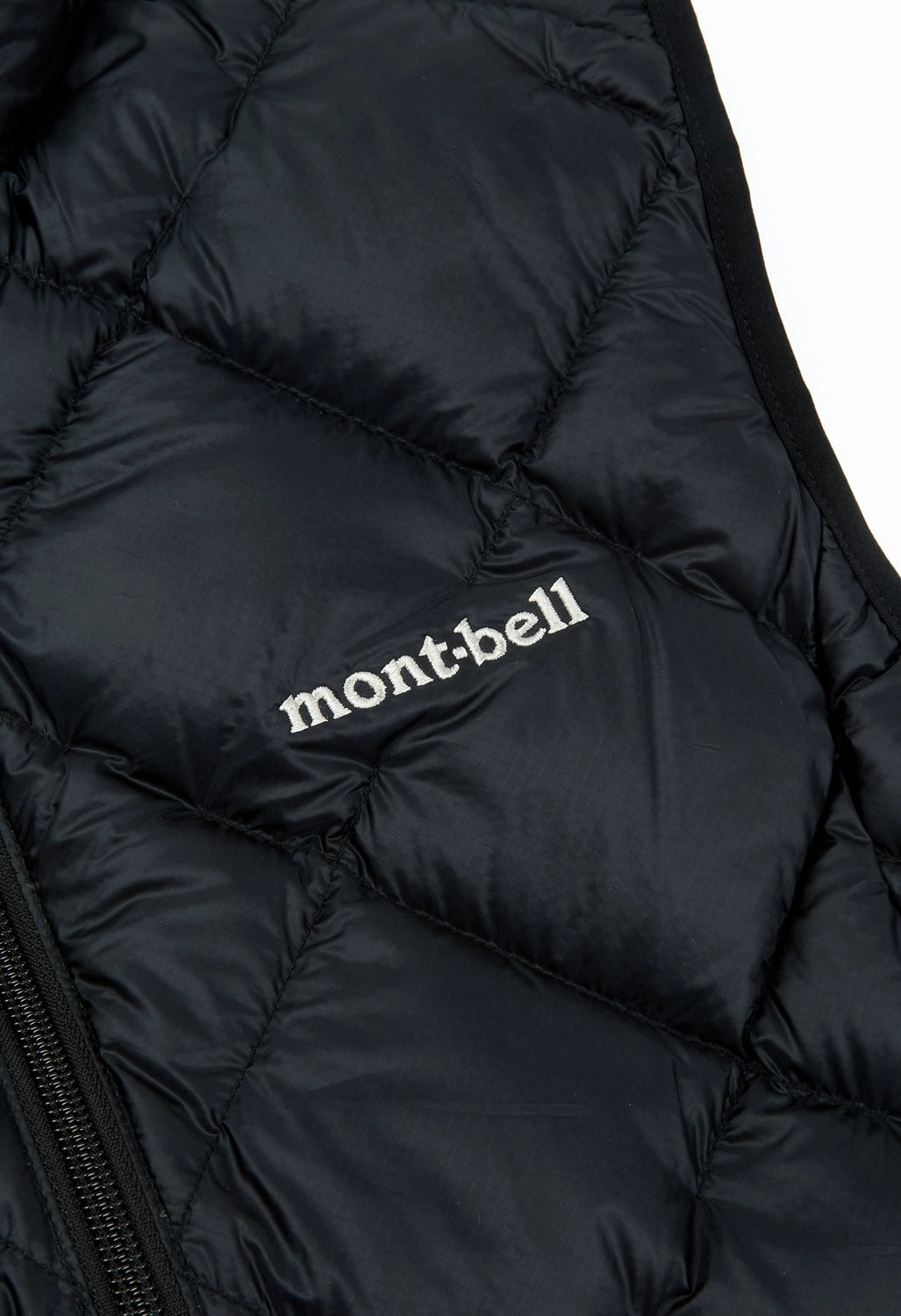 Contoured Silhouette Montbell Women's Superior Down Vest - Black