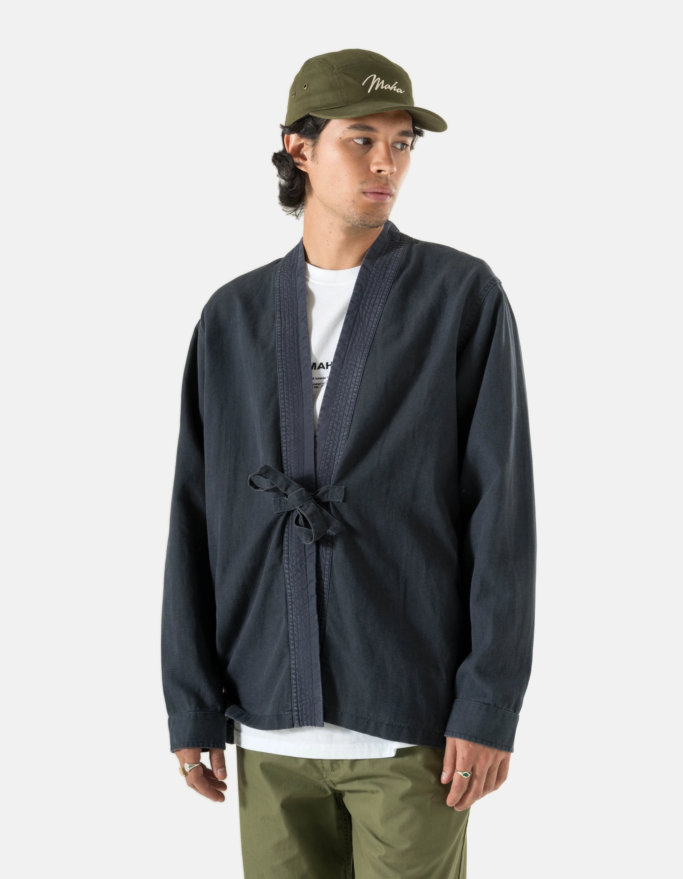 4605 Hemp Hanten Shirt Navy Military Inspired