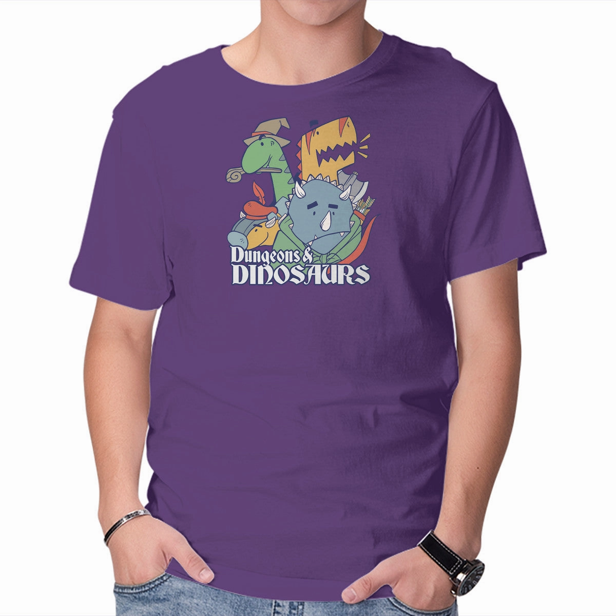 Dungeons and Dinosaurs Washable fabric Relaxed Look