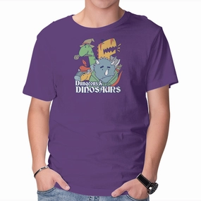 Dungeons and Dinosaurs Washable fabric Relaxed Look